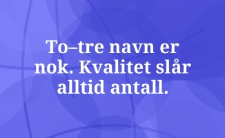 Slik fører du opp referanser på CV-en (med eksempler)