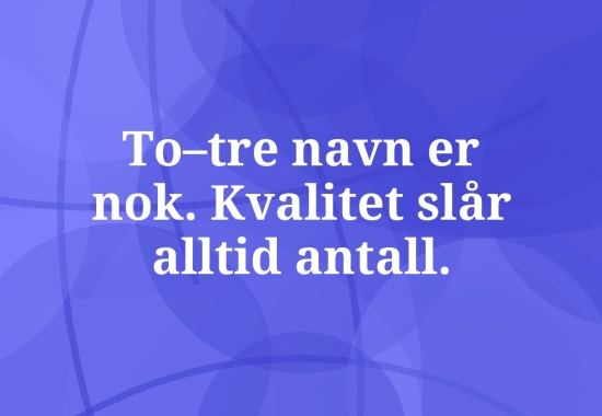 Slik fører du opp referanser på CV-en (med eksempler)