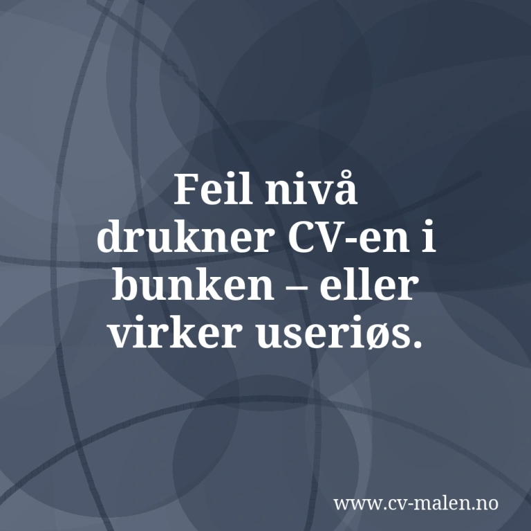 Kreativ CV-mal – hvor langt kan du egentlig gå?