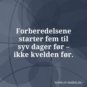 Slik forbereder du deg til jobbintervju – steg for steg