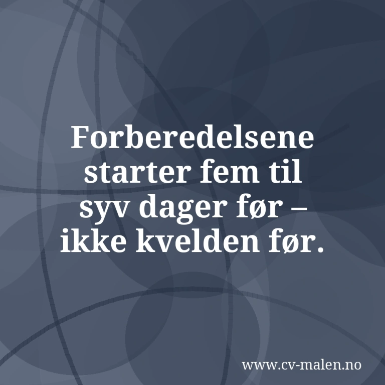 Slik forbereder du deg til jobbintervju – steg for steg