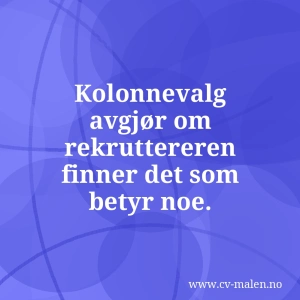 CV-layout: Slik velger du riktig struktur for din CV