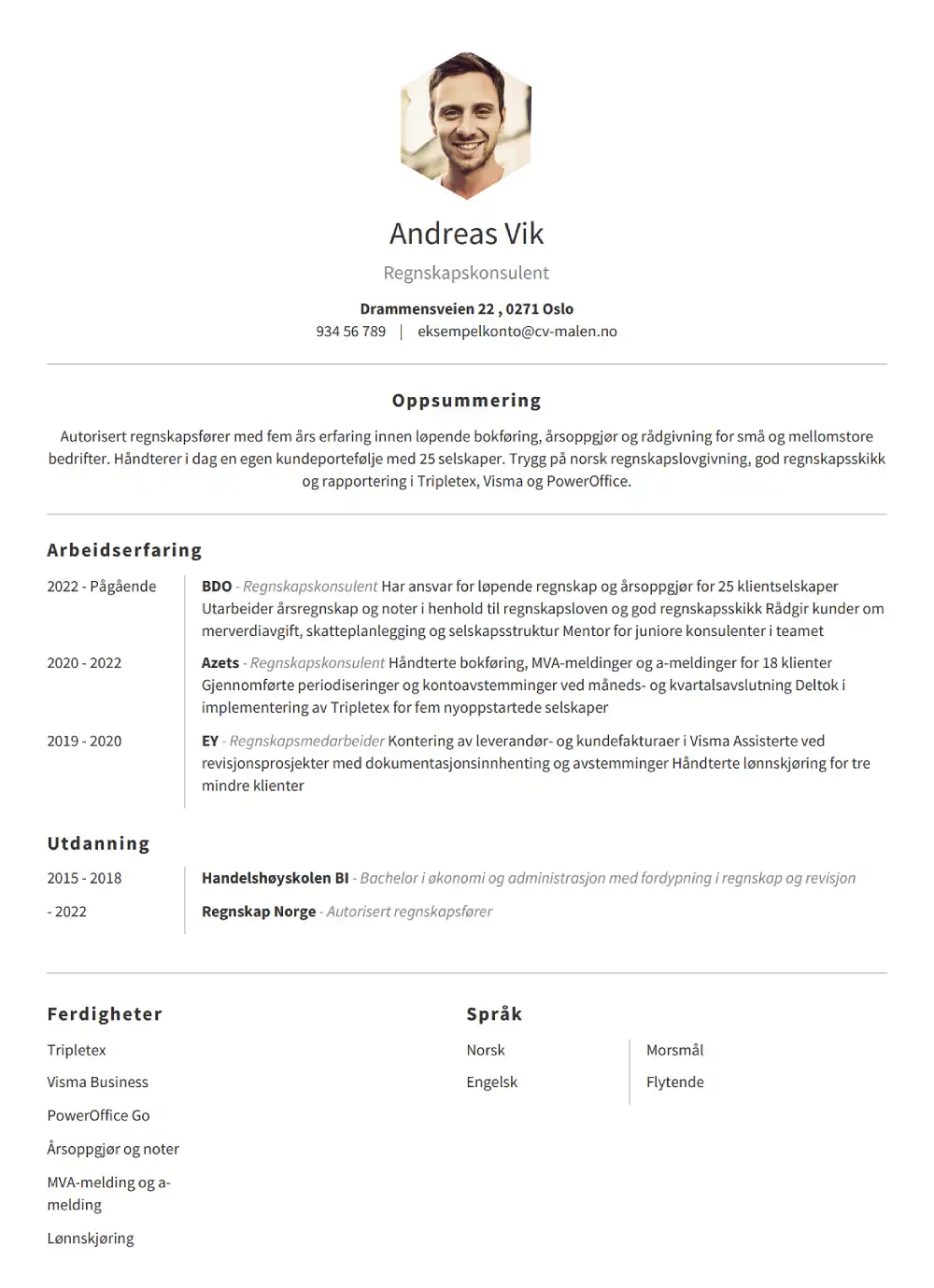 Klassisk CV-mal – når passer den, og hvordan skiller du deg ut?