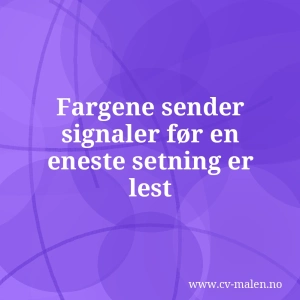 CV design: slik velger du riktig for din bransje