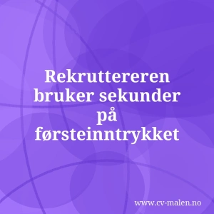 Vanlige CV-feil som koster deg intervjuet